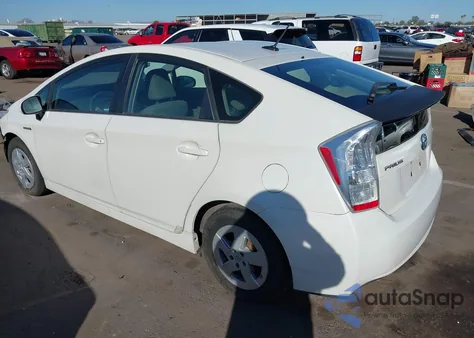 2011 Toyota Prius Two from USA, damaged, VIN JTDKN3DU7B5368805